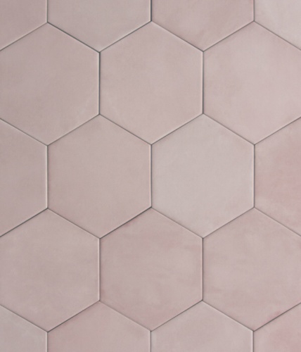 Ca Pietra Medina Hexagon Porcelain Rosa